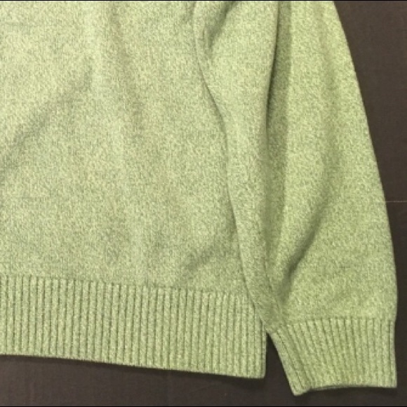 Mens Tommy Hilfiger Crewneck Sweater Green XL - Picture 5 of 8